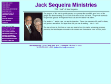 Tablet Screenshot of jacksequeira.org